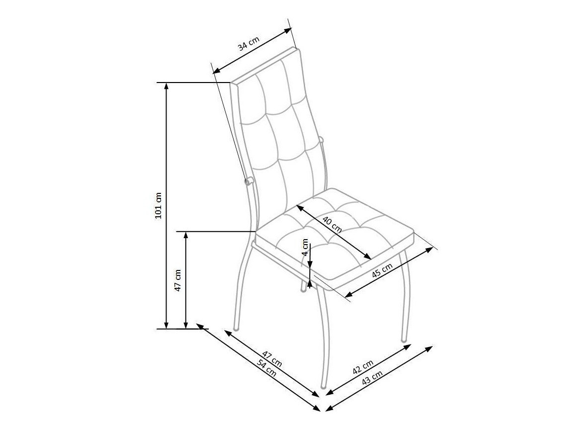 Silla Houston 863 (Azul oscuro)