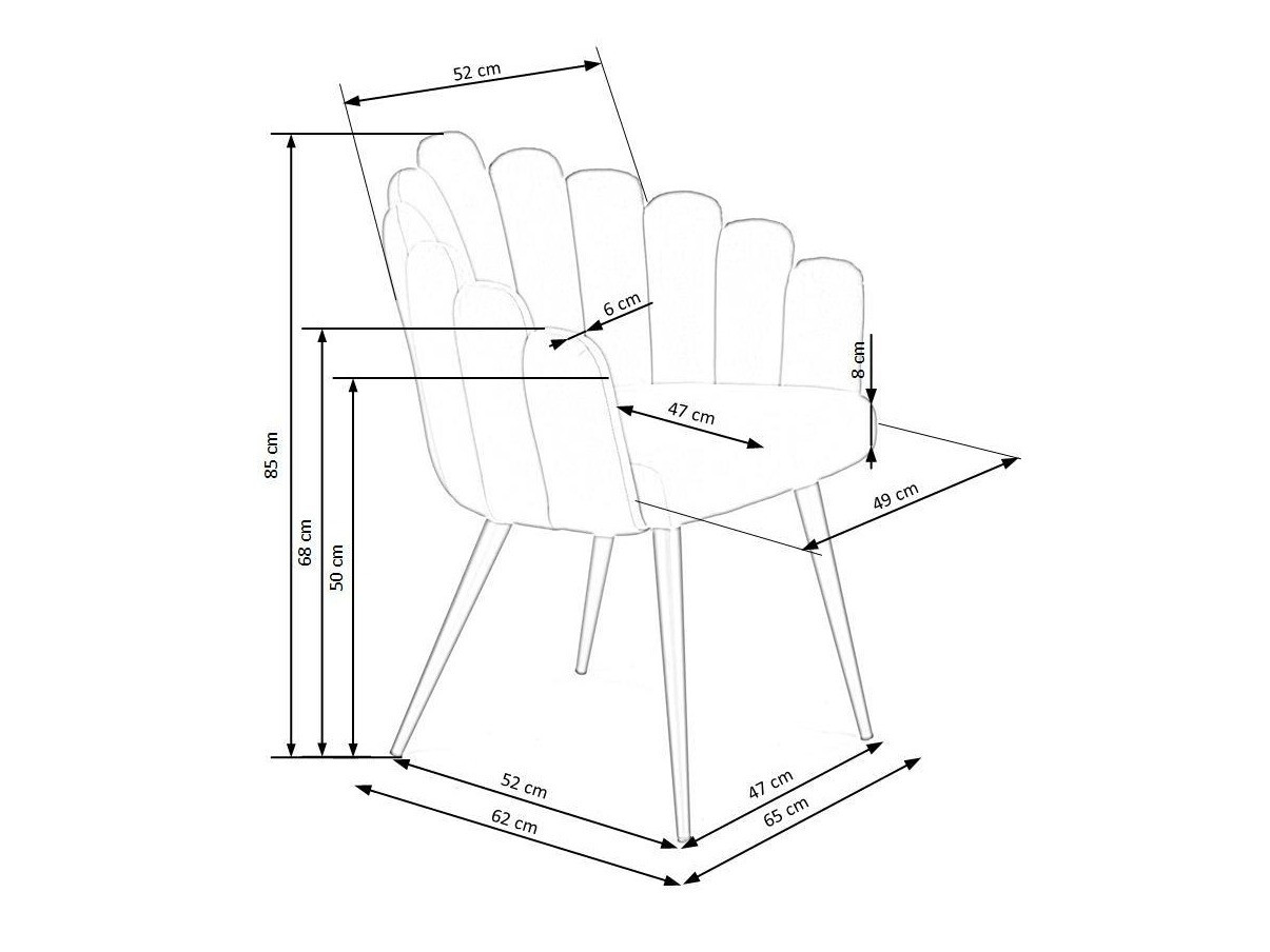Silla Houston 976 (Gris + Negro)