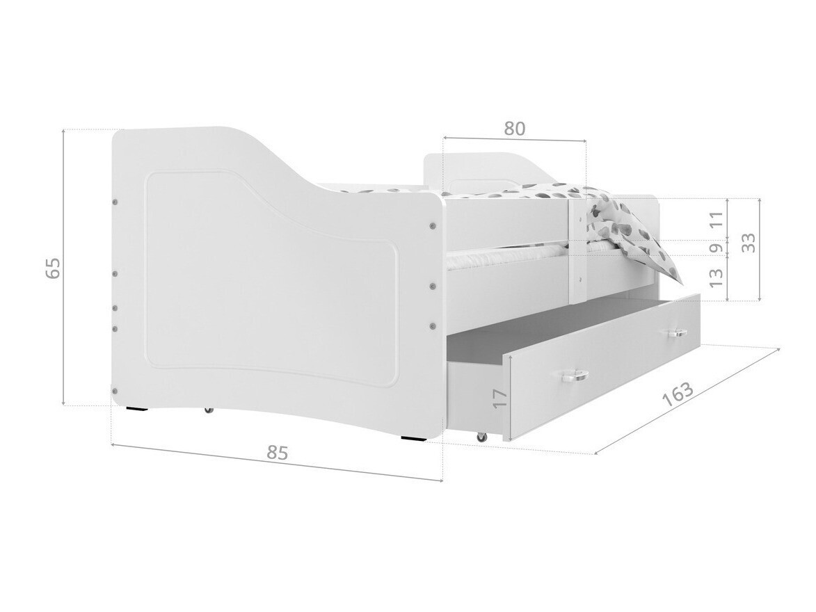 Cama Aurora 136 (Roble Sonoma)