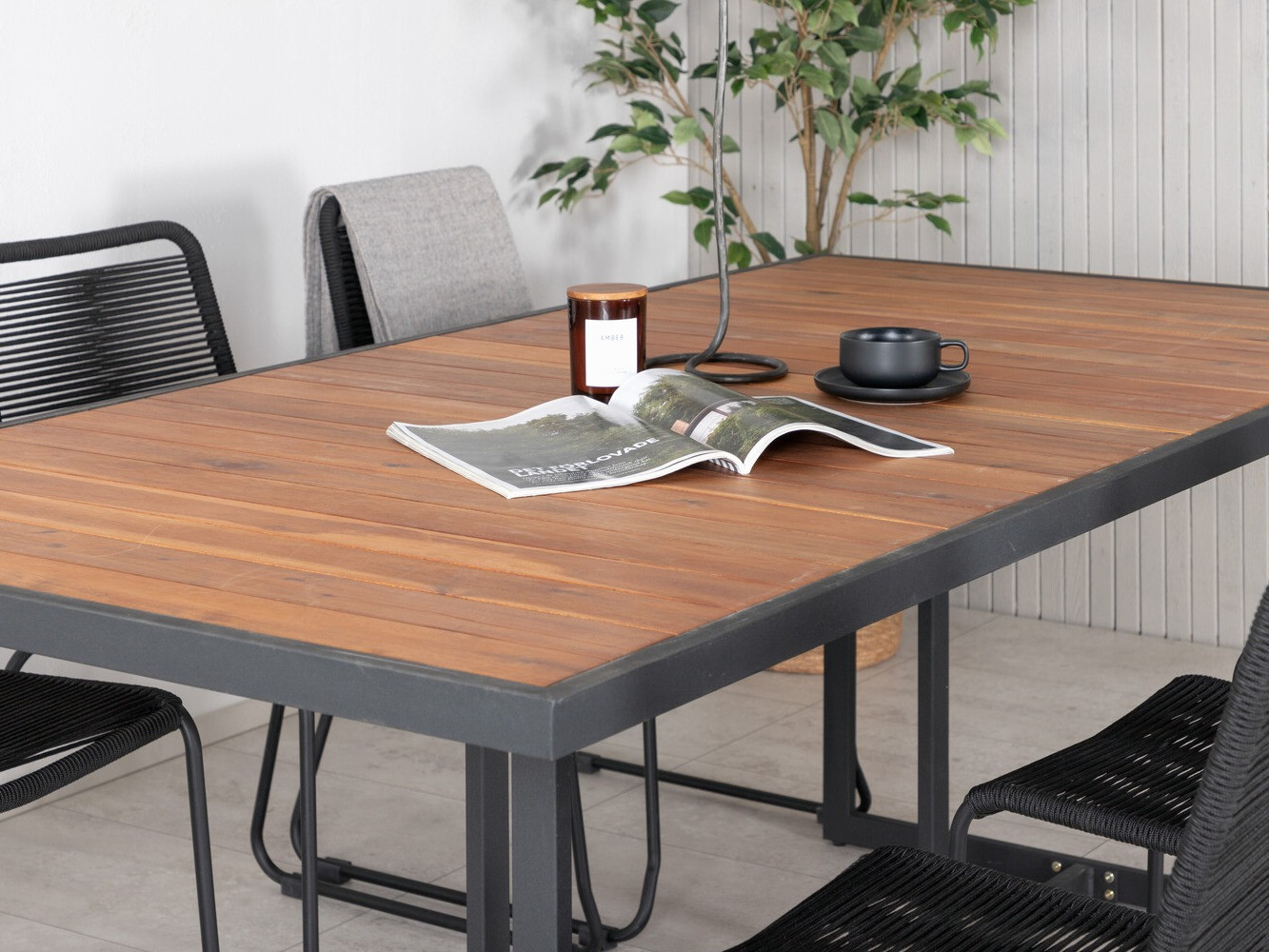 Conjunto de mesa y sillas Dallas 2911