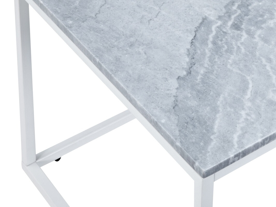 Mesa de centro Scandinavian Choice 672 (Gris + Blanco)
