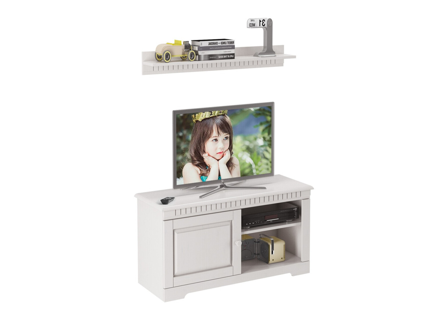 Mueble TV Elbelba 100 (Blanco)