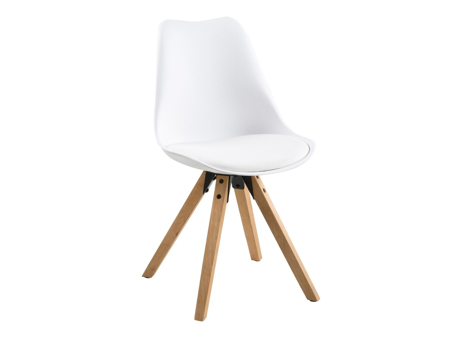 Silla Norsica 133 (Blanco + Luminoso madera)