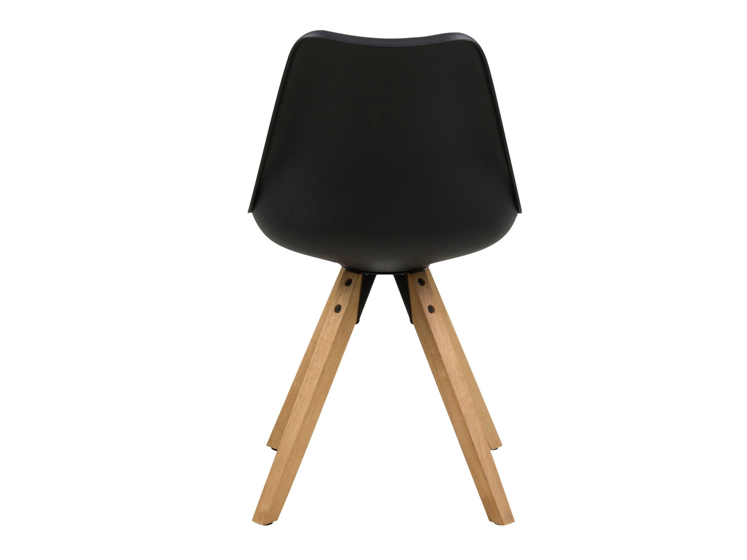 Silla Norsica 133 (Negro + Luminoso madera)