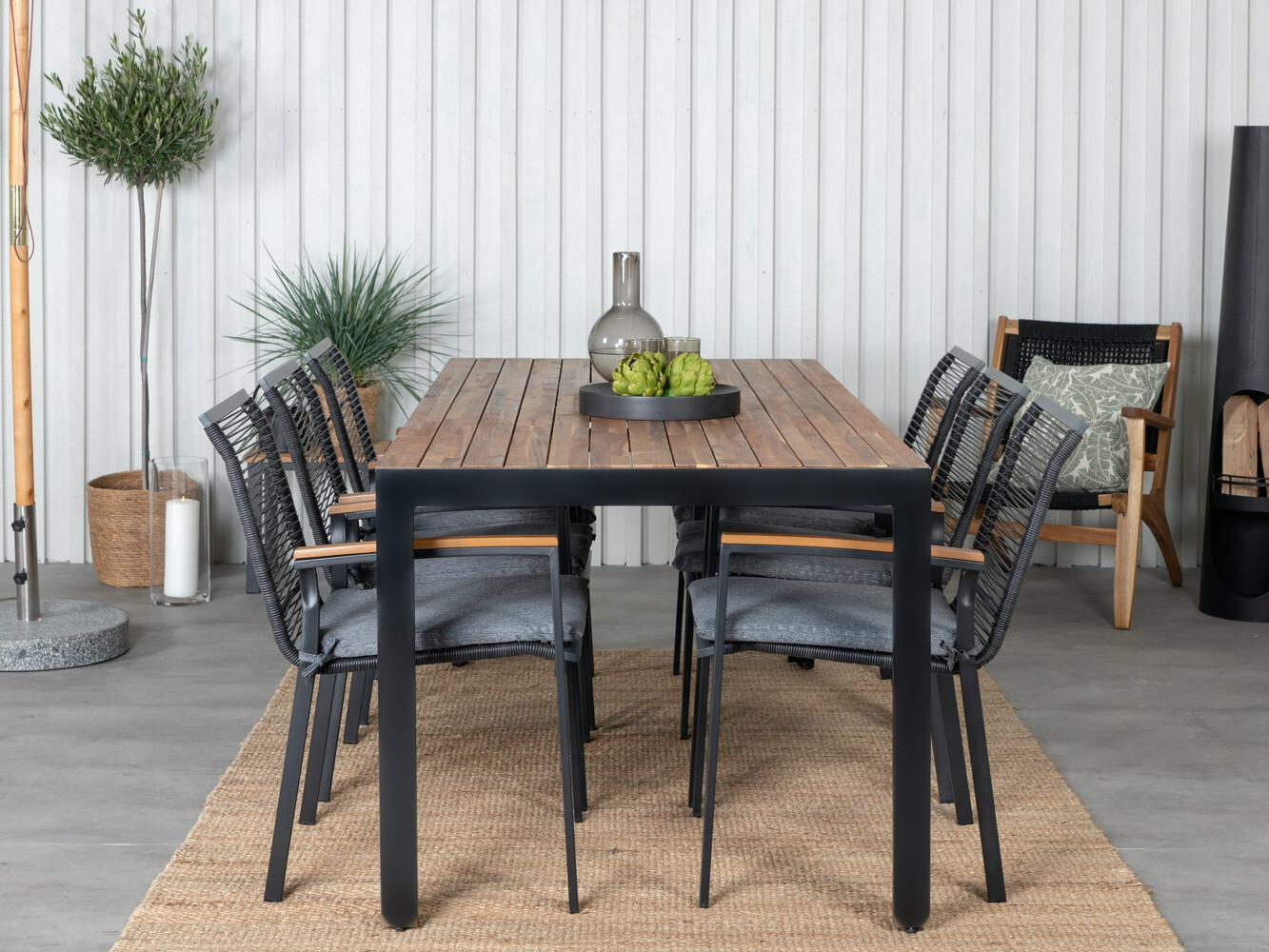 Conjunto de mesa y sillas Dallas 1059