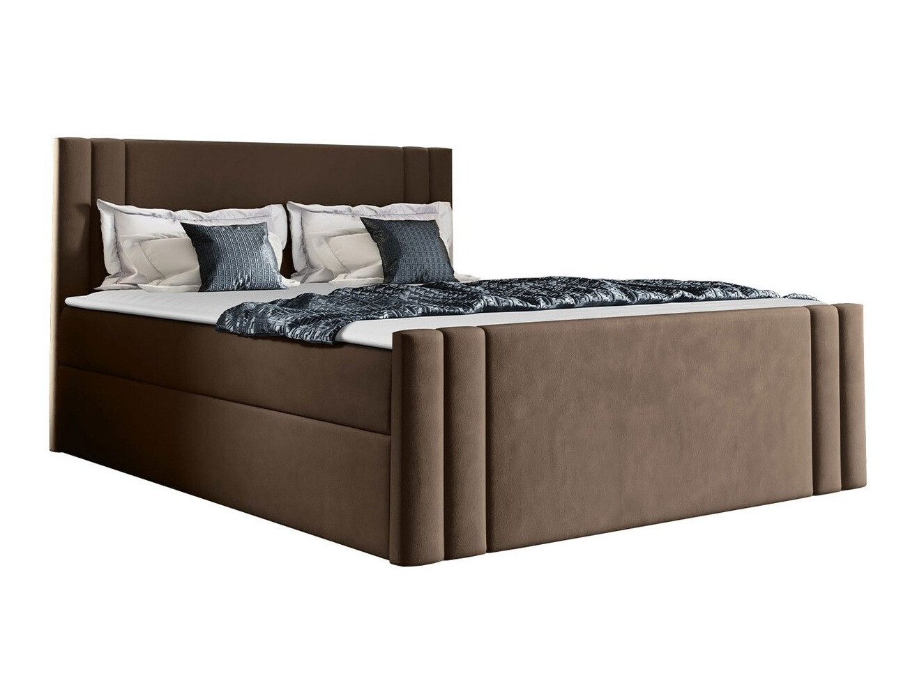 Cama continental Baltimore 156 (Amor Velvet 4301)
