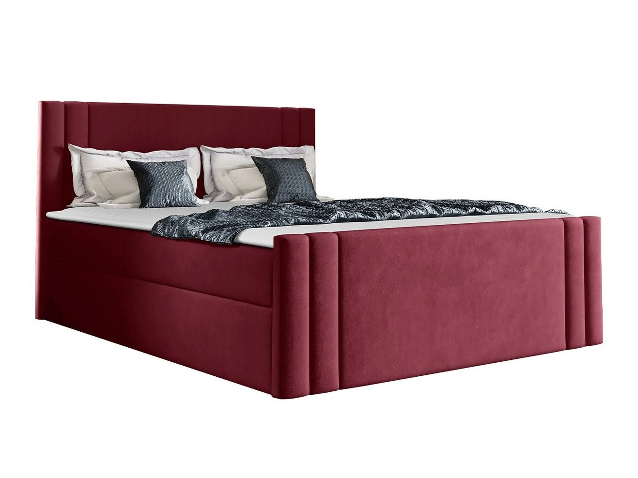 Cama continental Baltimore 156 (Amor Velvet 4307)