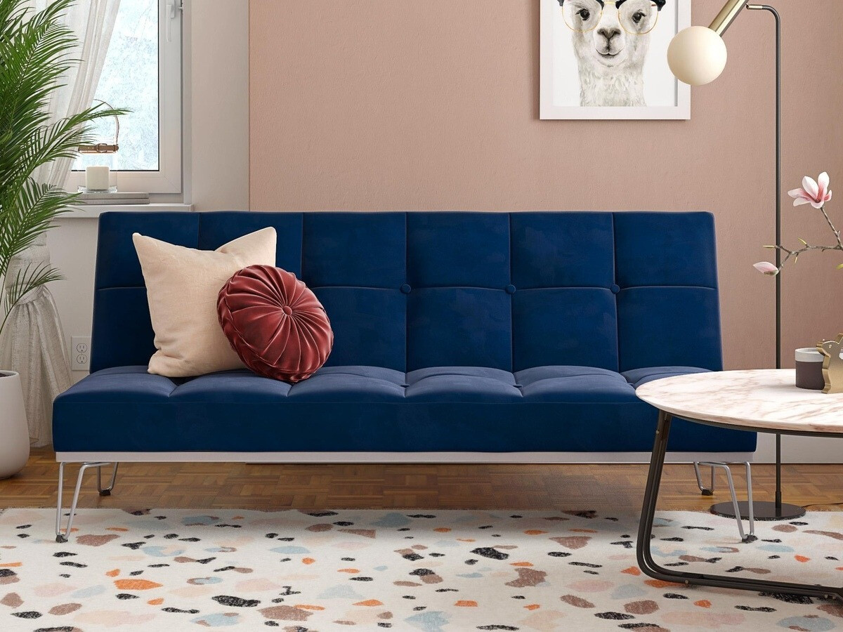 Sofá-cama Novogratz 113 (Azul)