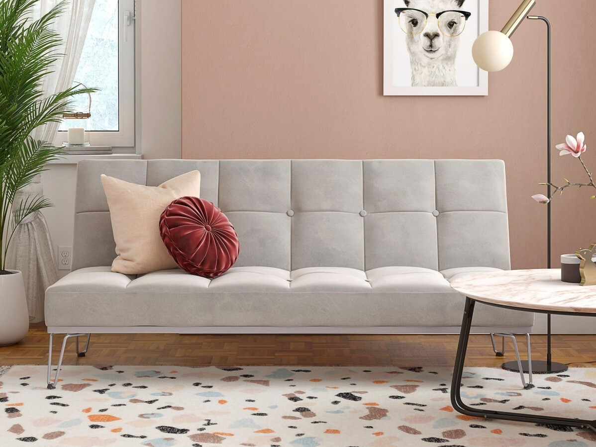 Sofá-cama Novogratz 113 (Gris claro)