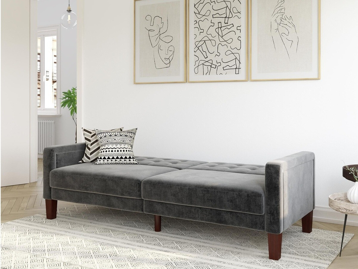 Sofá-cama Tulsa 128 (Gris)