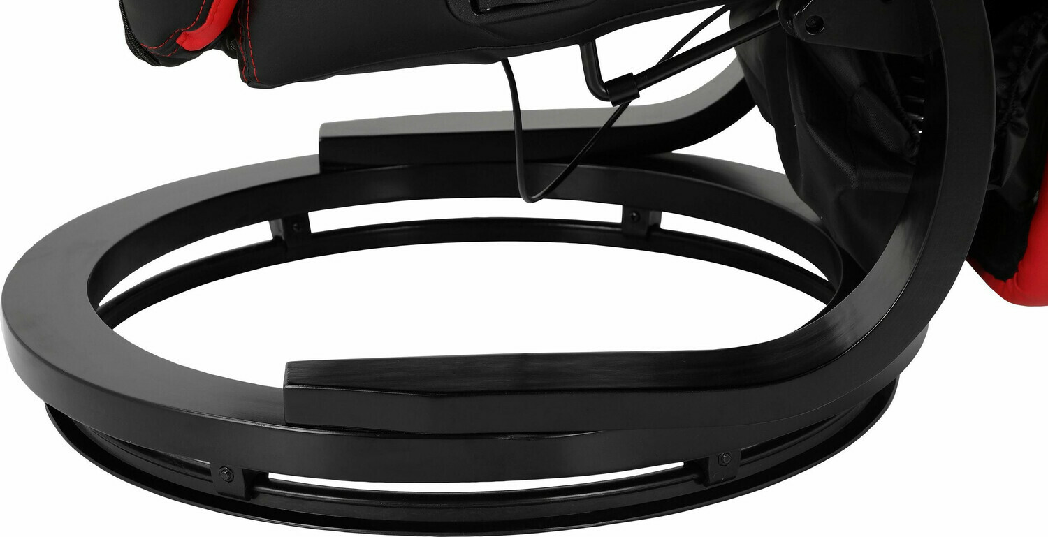 Silla de juego Denton 586 (Negro + Rojo)