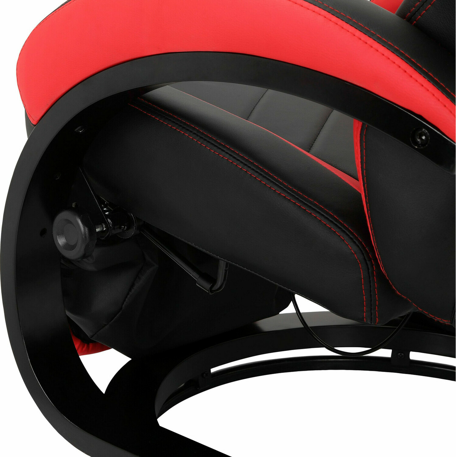 Silla de juego Denton 586 (Negro + Rojo)