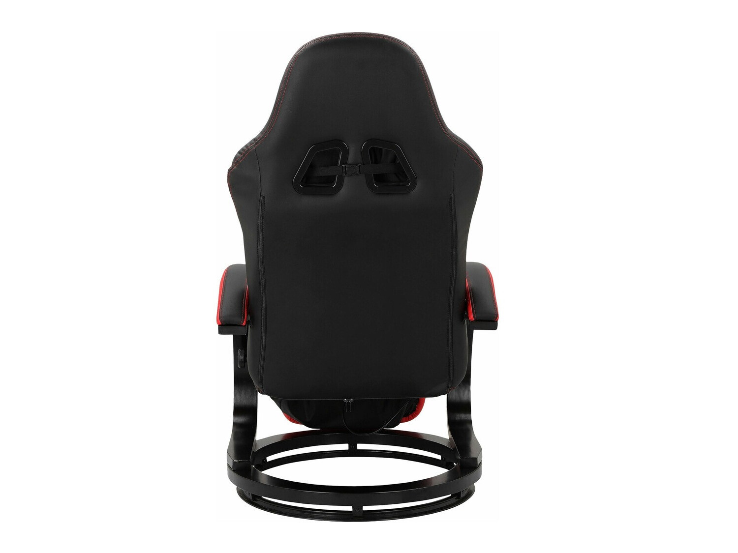 Silla de juego Denton 586 (Negro + Rojo)