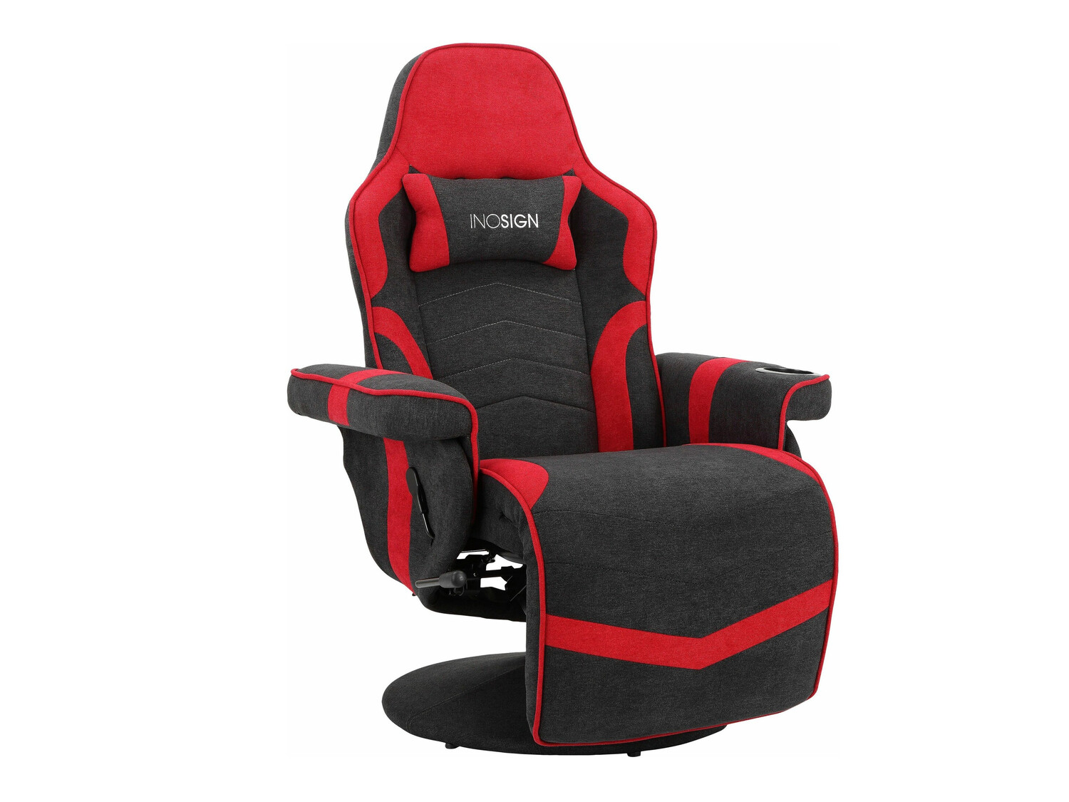 Silla de juego Denton 587 (Negro + Rojo)