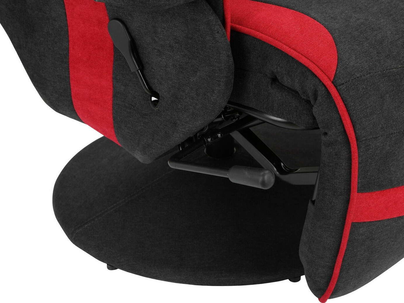Silla de juego Denton 587 (Negro + Rojo)
