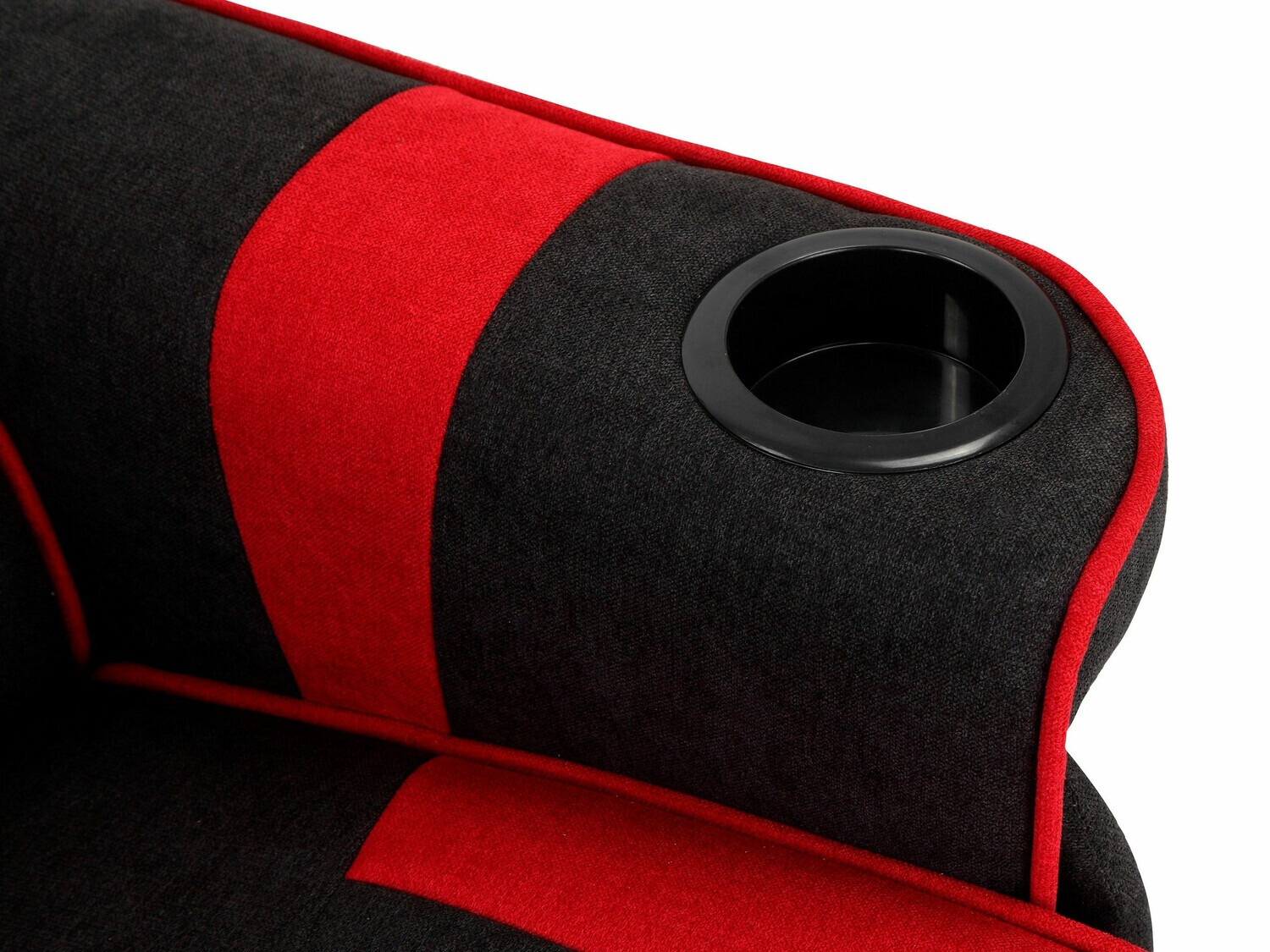 Silla de juego Denton 587 (Negro + Rojo)