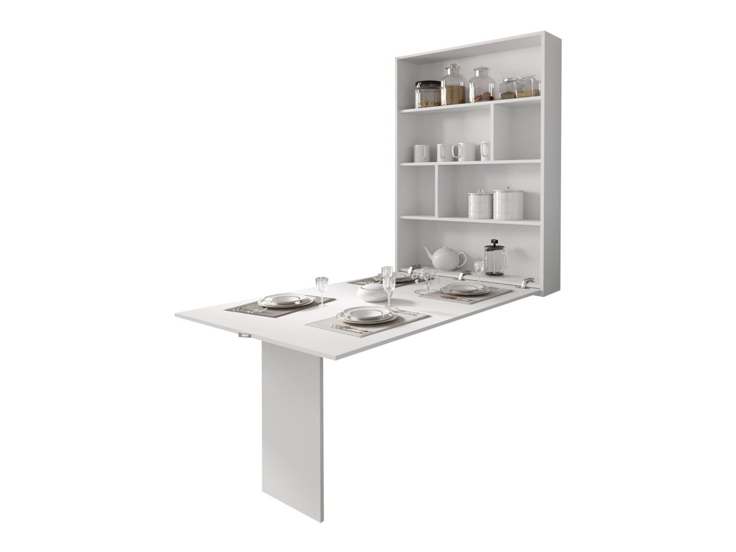 Mesa plegable Hartford 428 (Blanco)