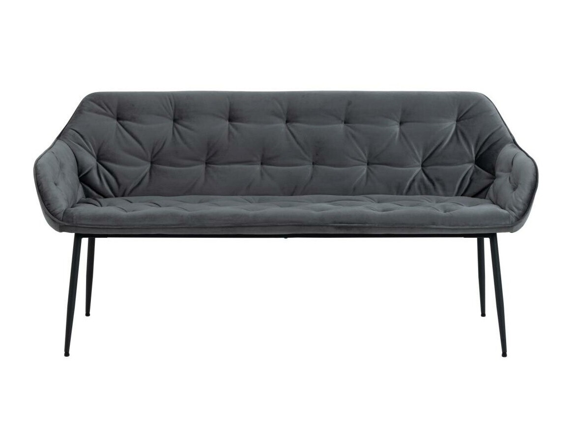 Banco tapizado Norsica 589 (Gris oscuro)