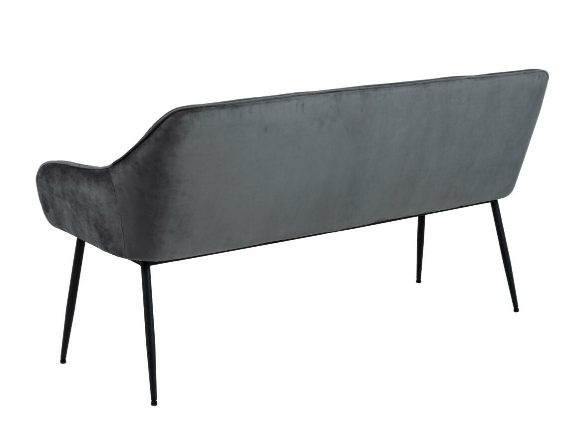 Banco tapizado Norsica 589 (Gris oscuro)