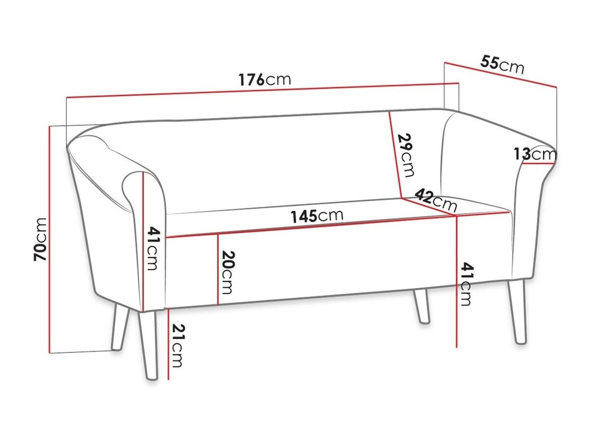 Sofá Arvada 112 (Manila 19)