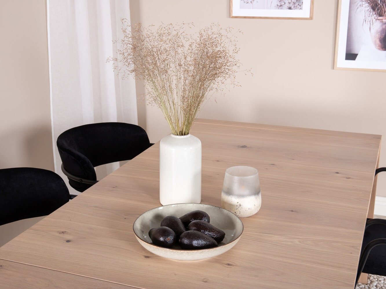 Conjunto de mesas y sillas para comedor Dallas 2055 (Roble)