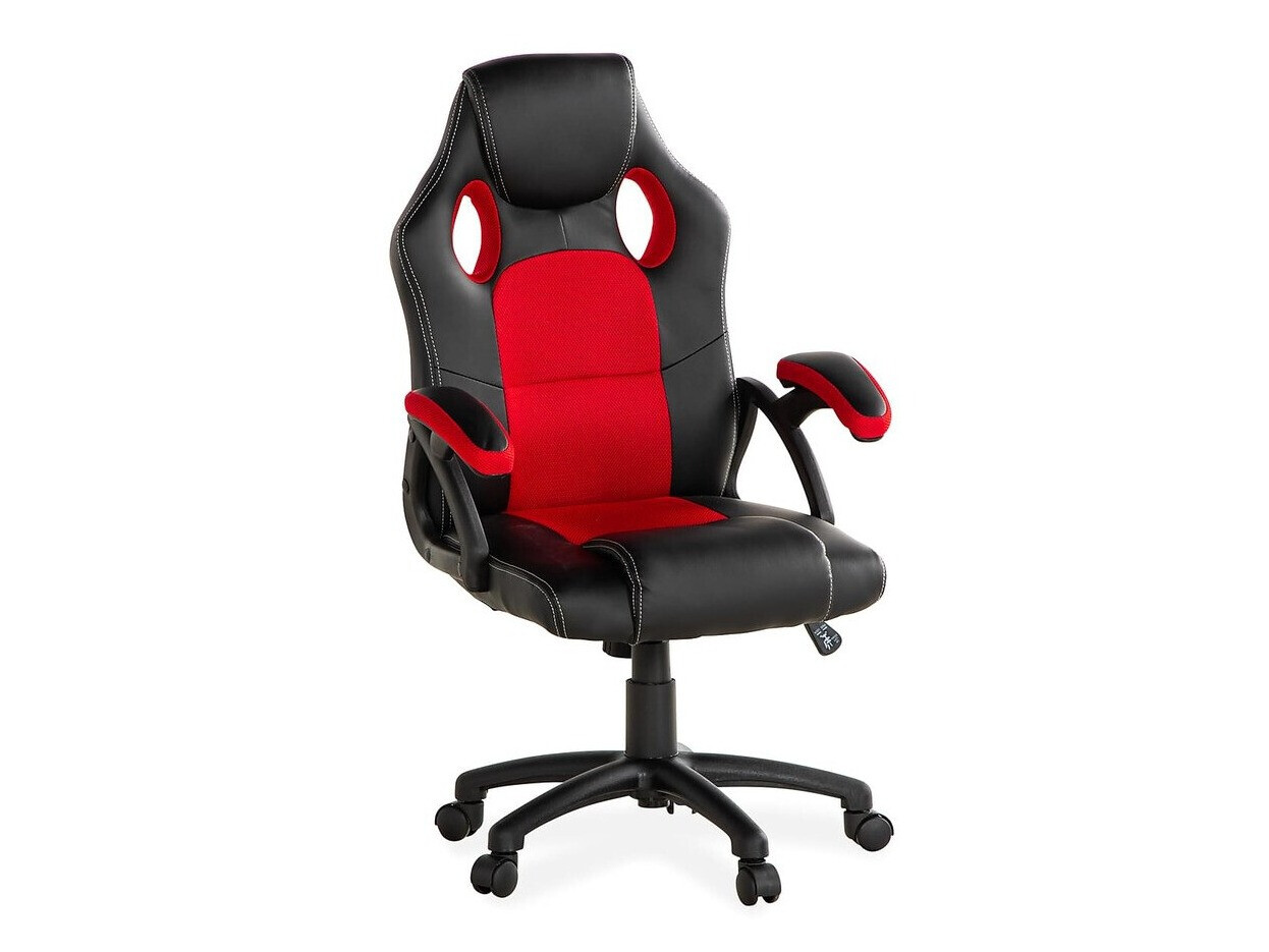 Silla de juego Springfield 189 (Negro + Rojo)