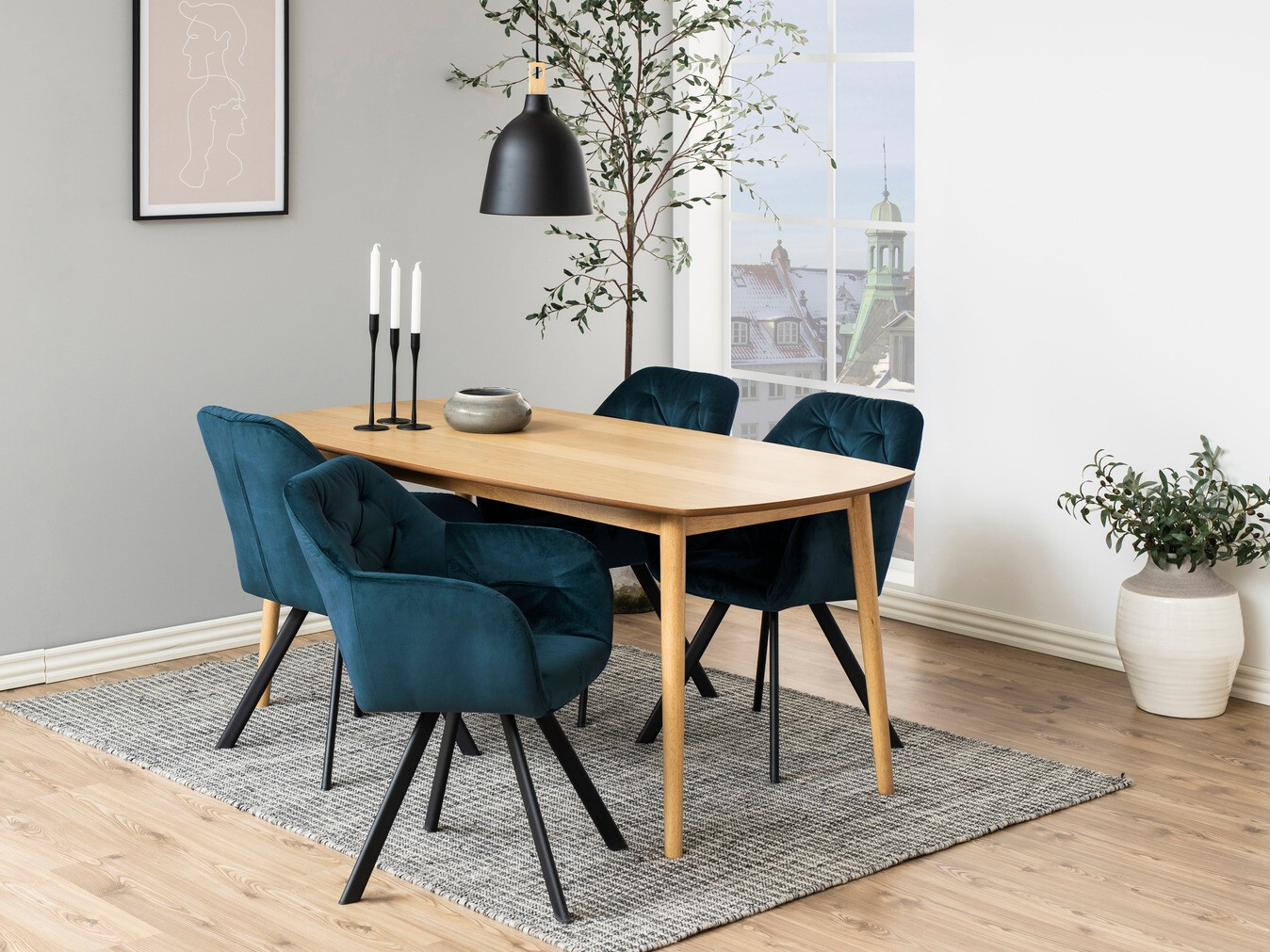 Silla Norsica 270 (Azul oscuro)