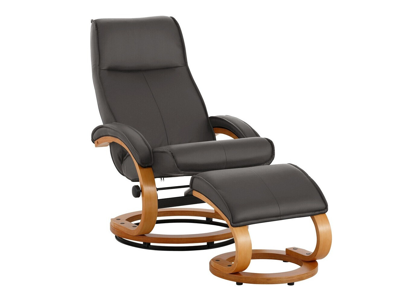 Sillón Denton 195 (Antracita + Marrón)