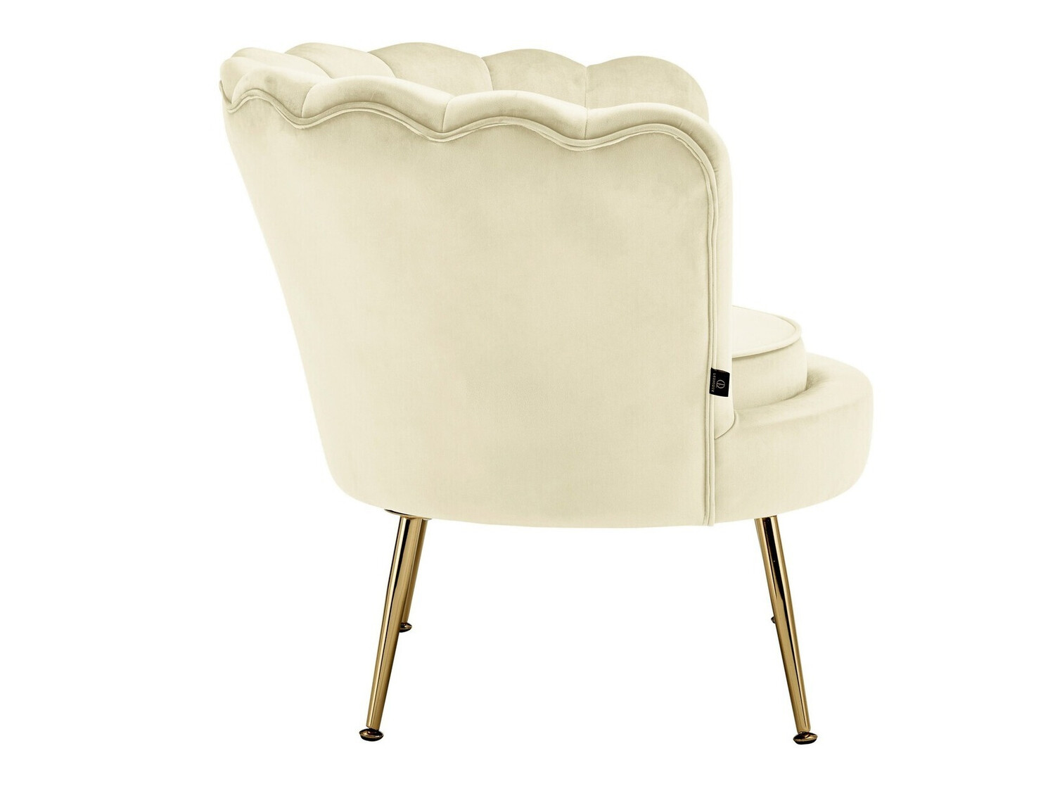 Sillón Denton 227 (Crema + Dorado)
