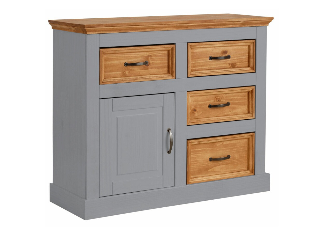 Cómoda Tolelio 100 (Gris + Pino)