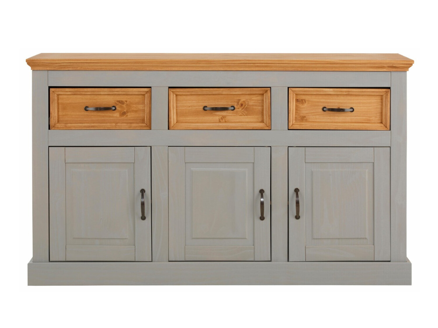 Cómoda Tolelio 101 (Gris + Pino)