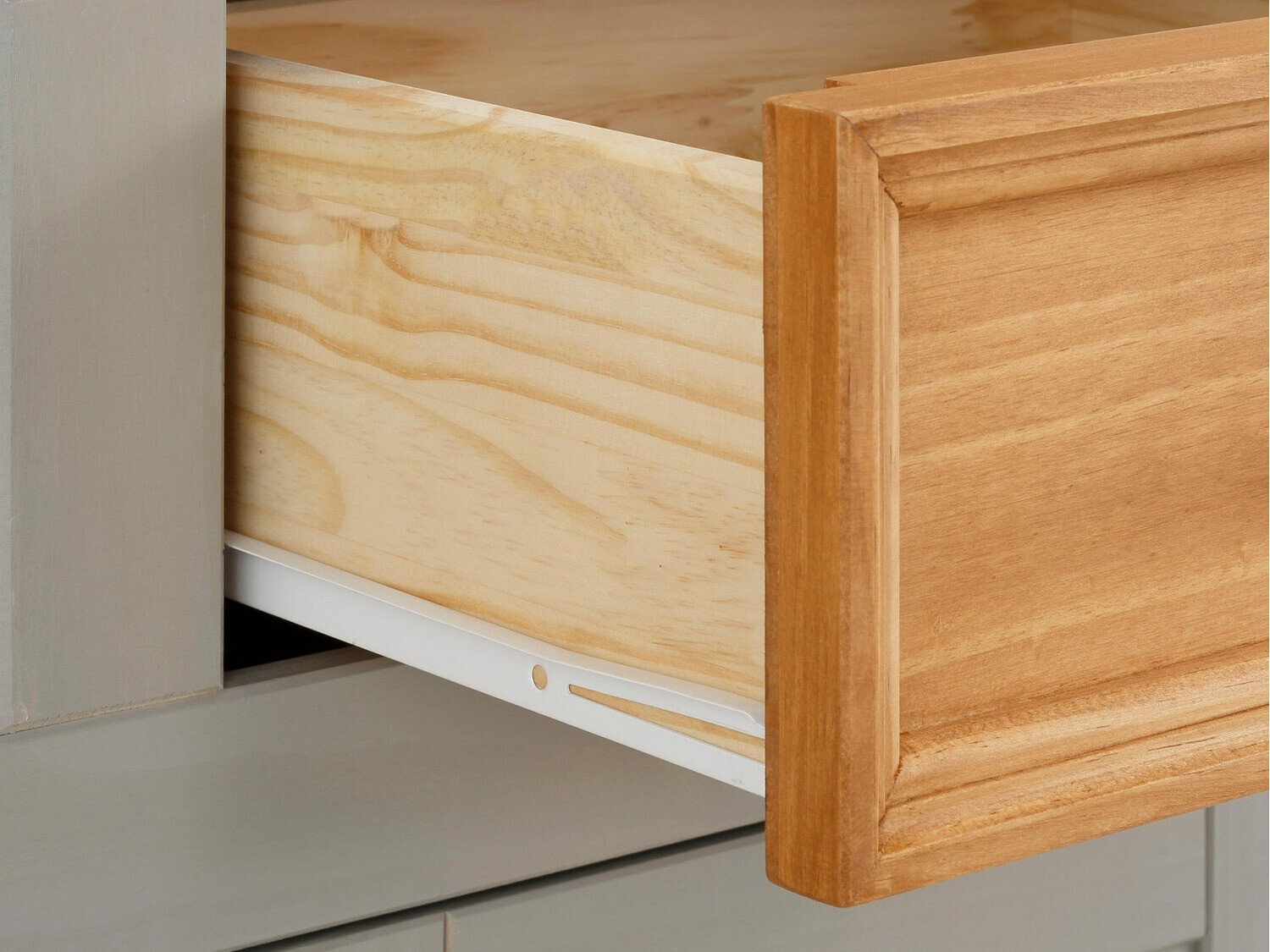 Cómoda Tolelio 101 (Gris + Pino)