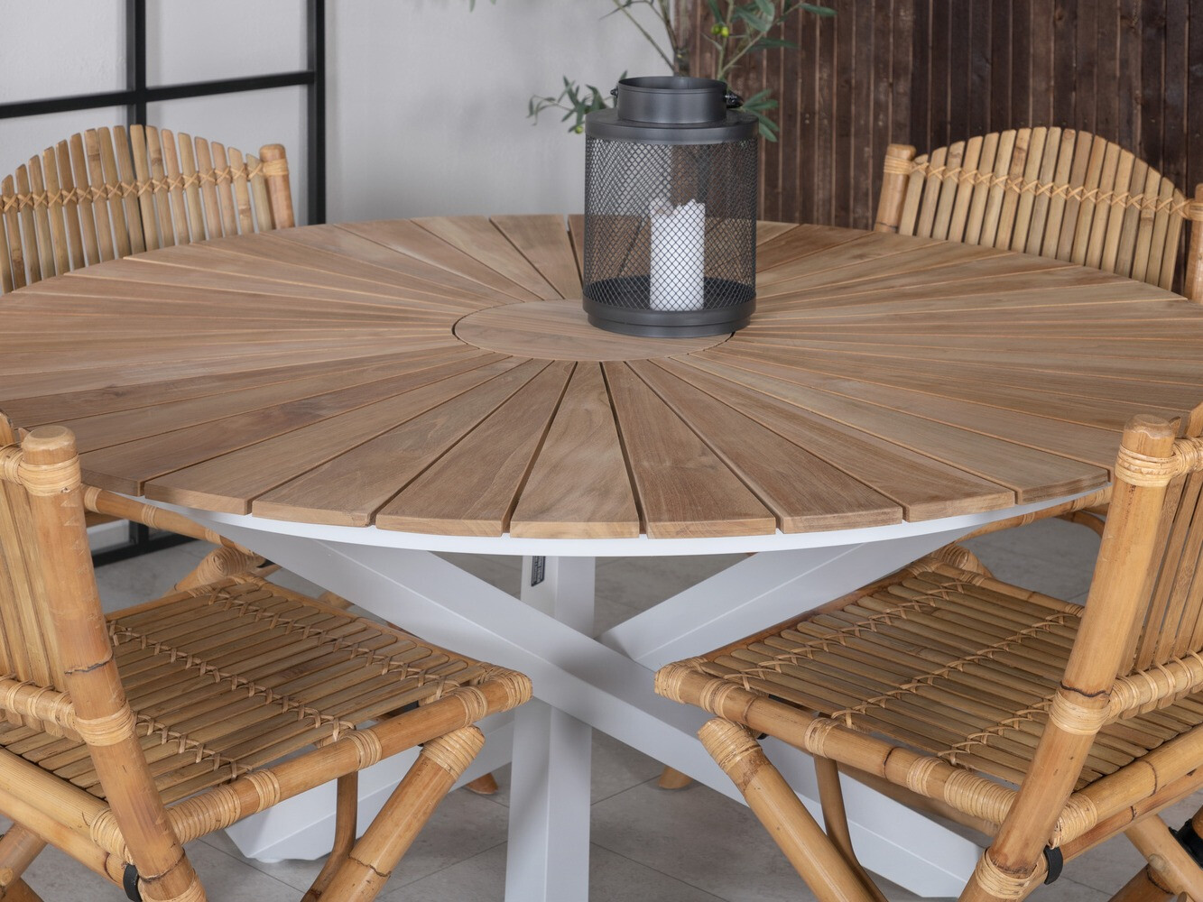 Conjunto de mesa y sillas Dallas 572