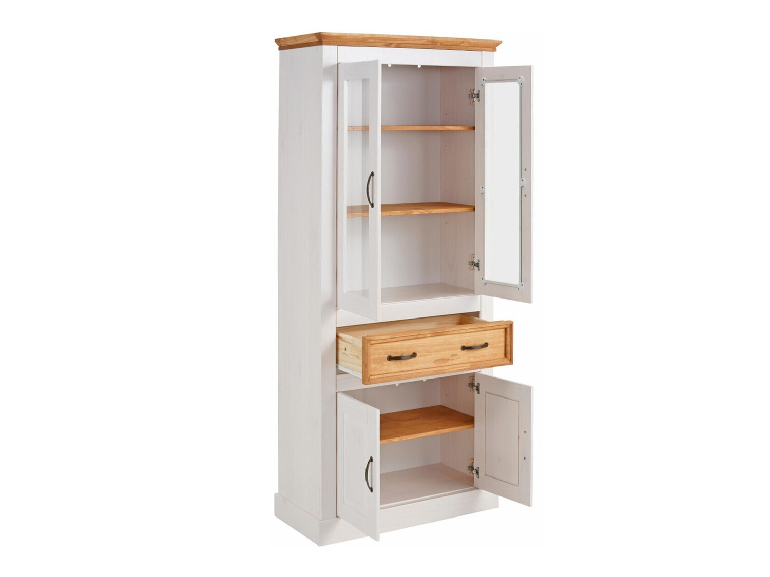 Estantería Tolelio 103 (Blanco + Pino)