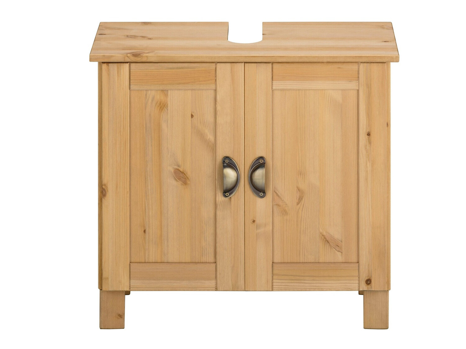 Armario de baño de pie para lavabo Serelbu 103 (Pino)