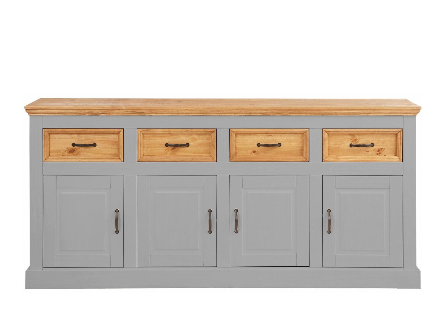 Cómoda Tolelio 106 (Gris + Pino)