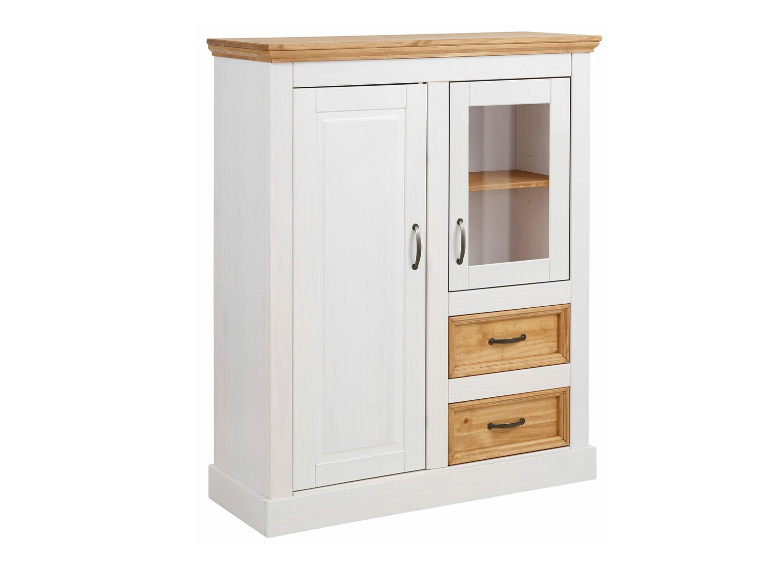 Cómoda Tolelio 108 (Blanco + Pino)