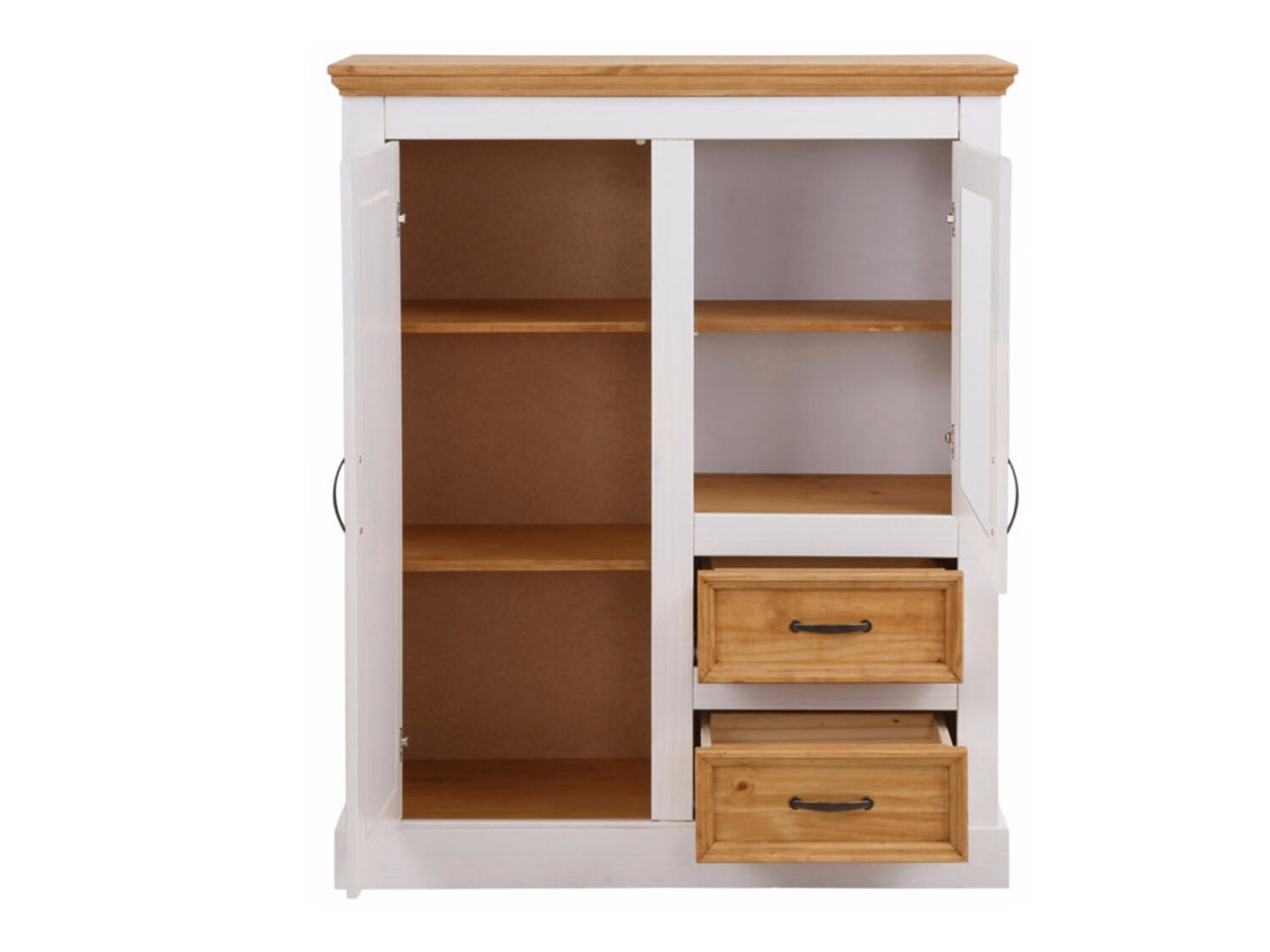 Cómoda Tolelio 108 (Blanco + Pino)