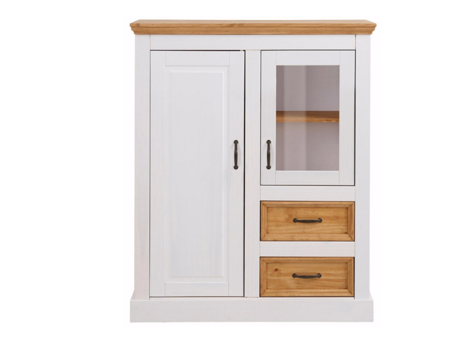 Cómoda Tolelio 108 (Blanco + Pino)