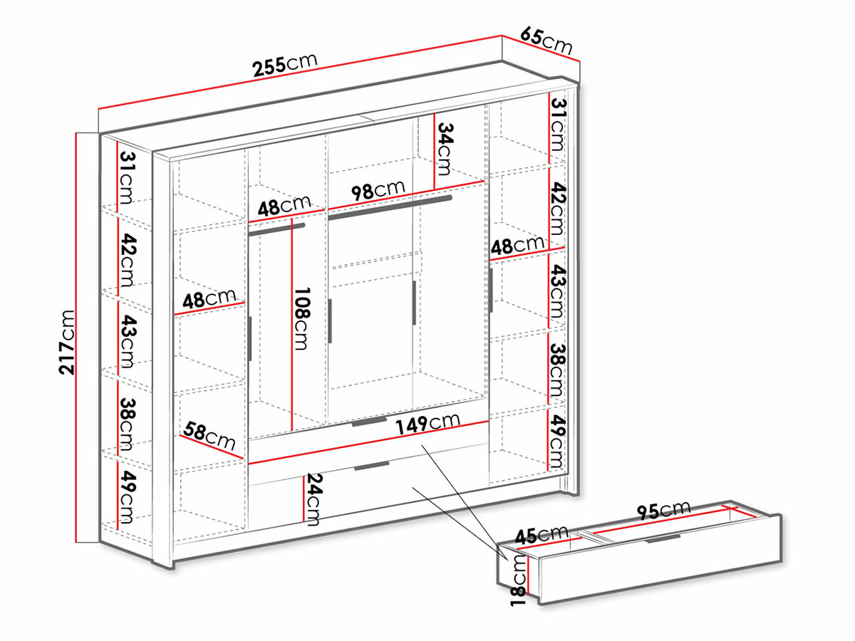 Armario Honolulu 147