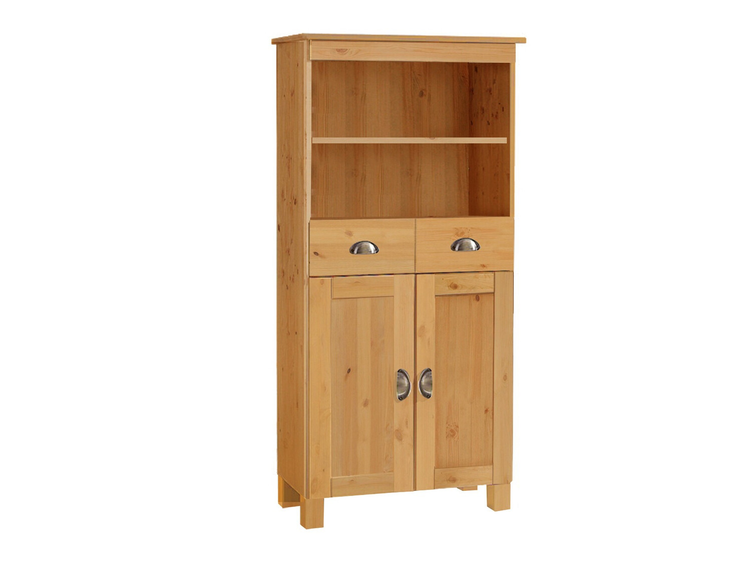 Armario de pie para baño Serelbu 105 (De color marrón claro)