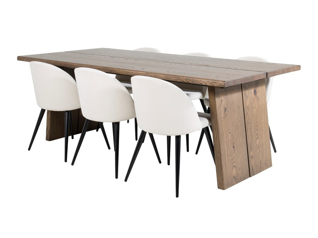 Conjunto de mesas y sillas para comedor Dallas 1838