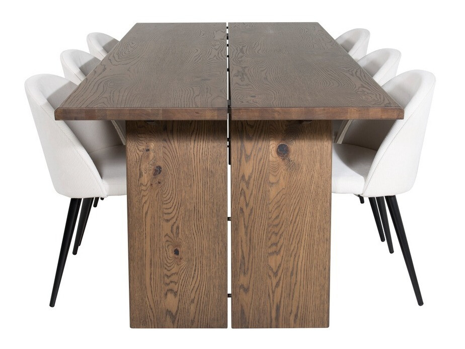 Conjunto de mesas y sillas para comedor Dallas 1838