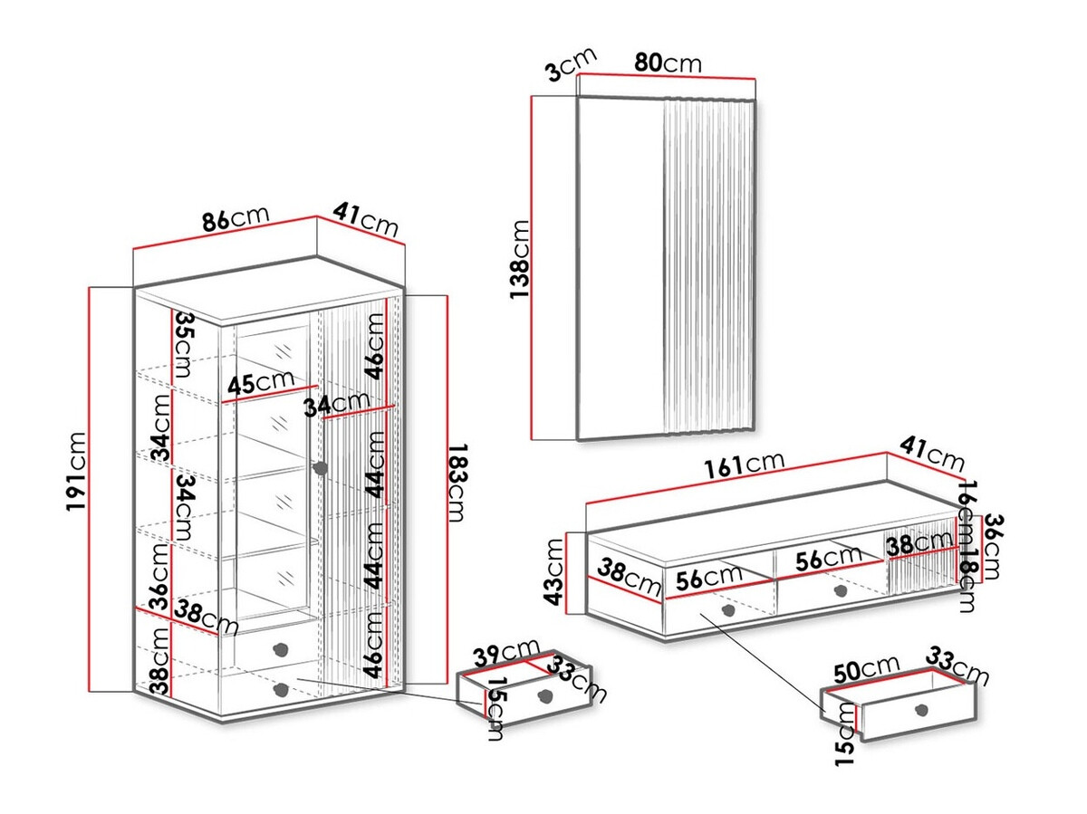 Conjunto de salón Venmava 111