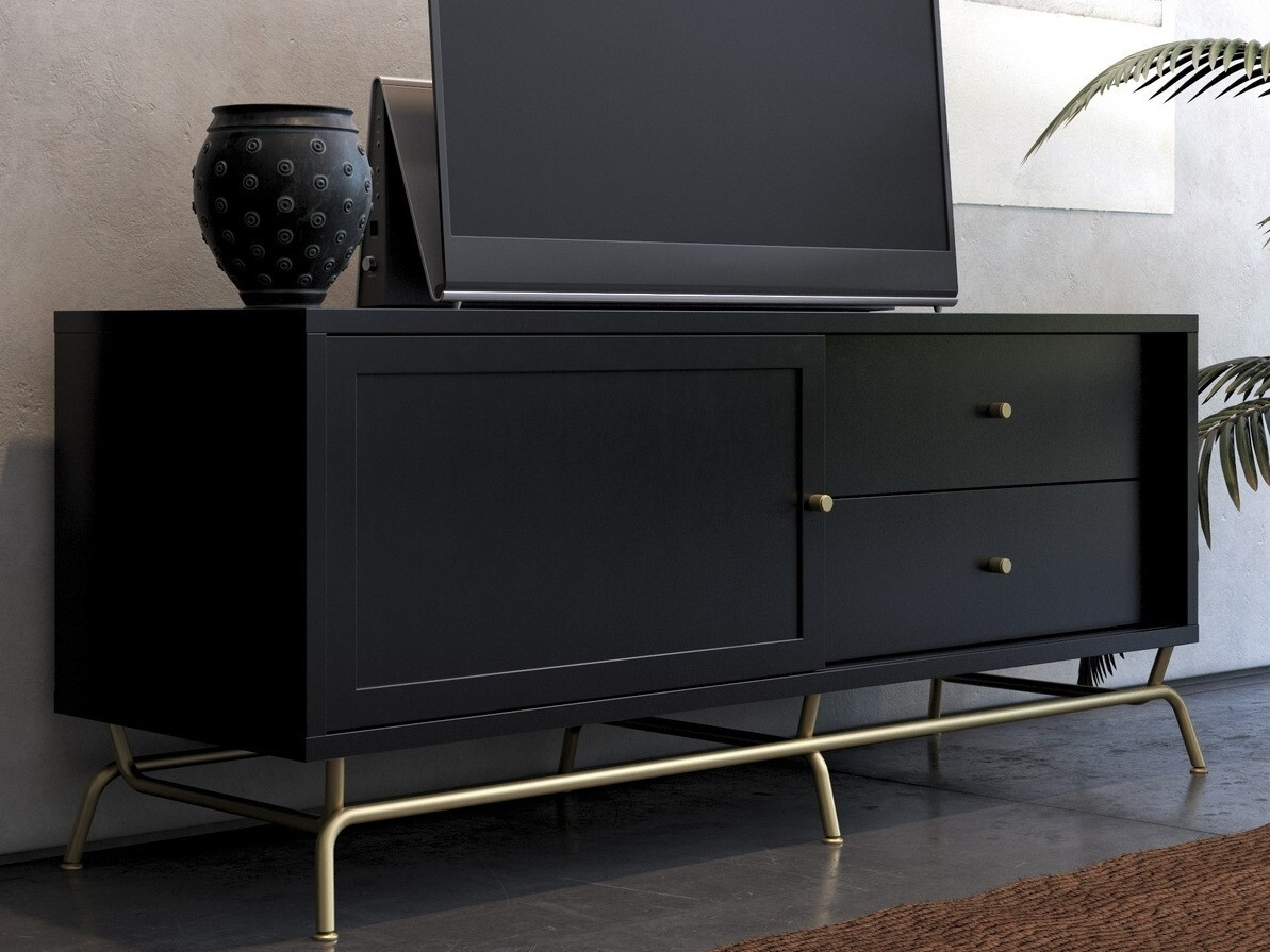 Mueble TV CosmoLiving by Cosmopolitan 106 (Negro)