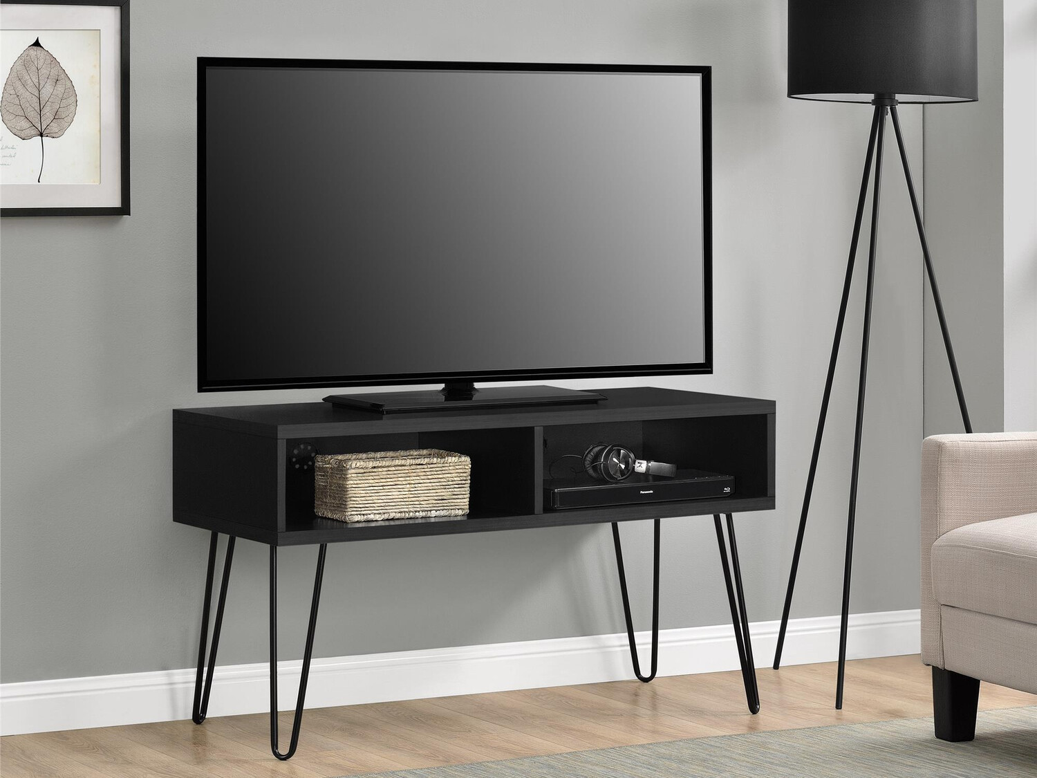 Mueble TV Tulsa 119 (Roble negro)