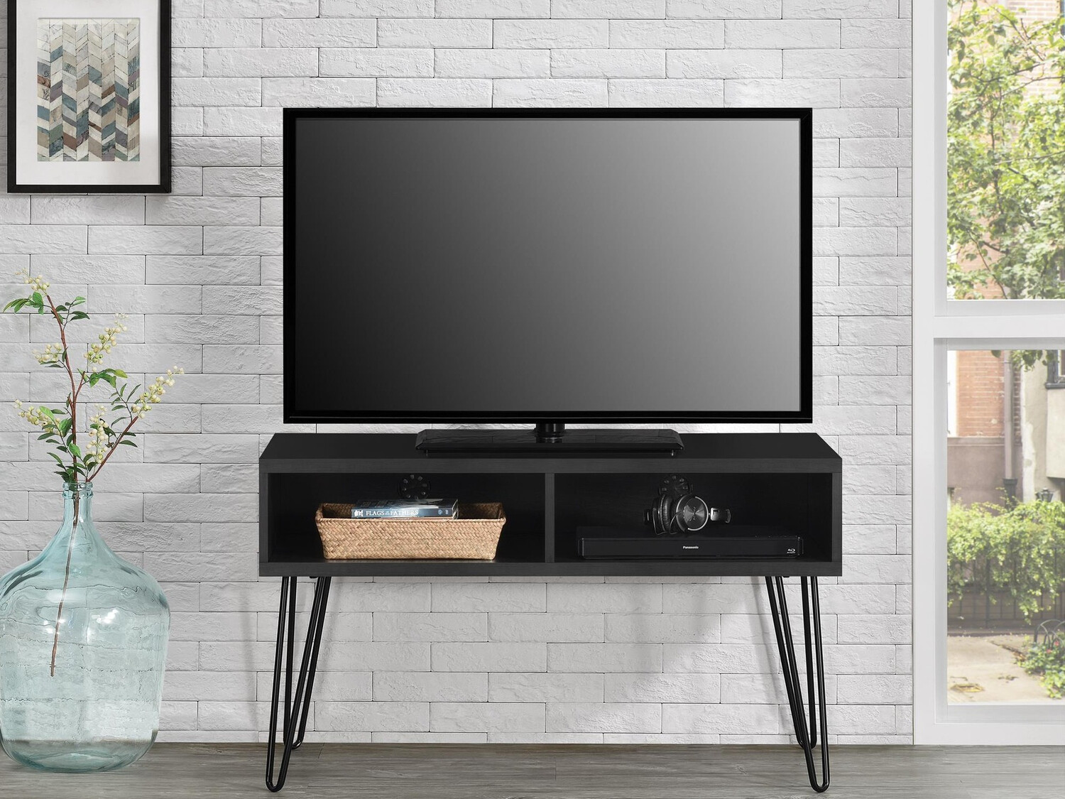 Mueble TV Tulsa 119 (Roble negro)