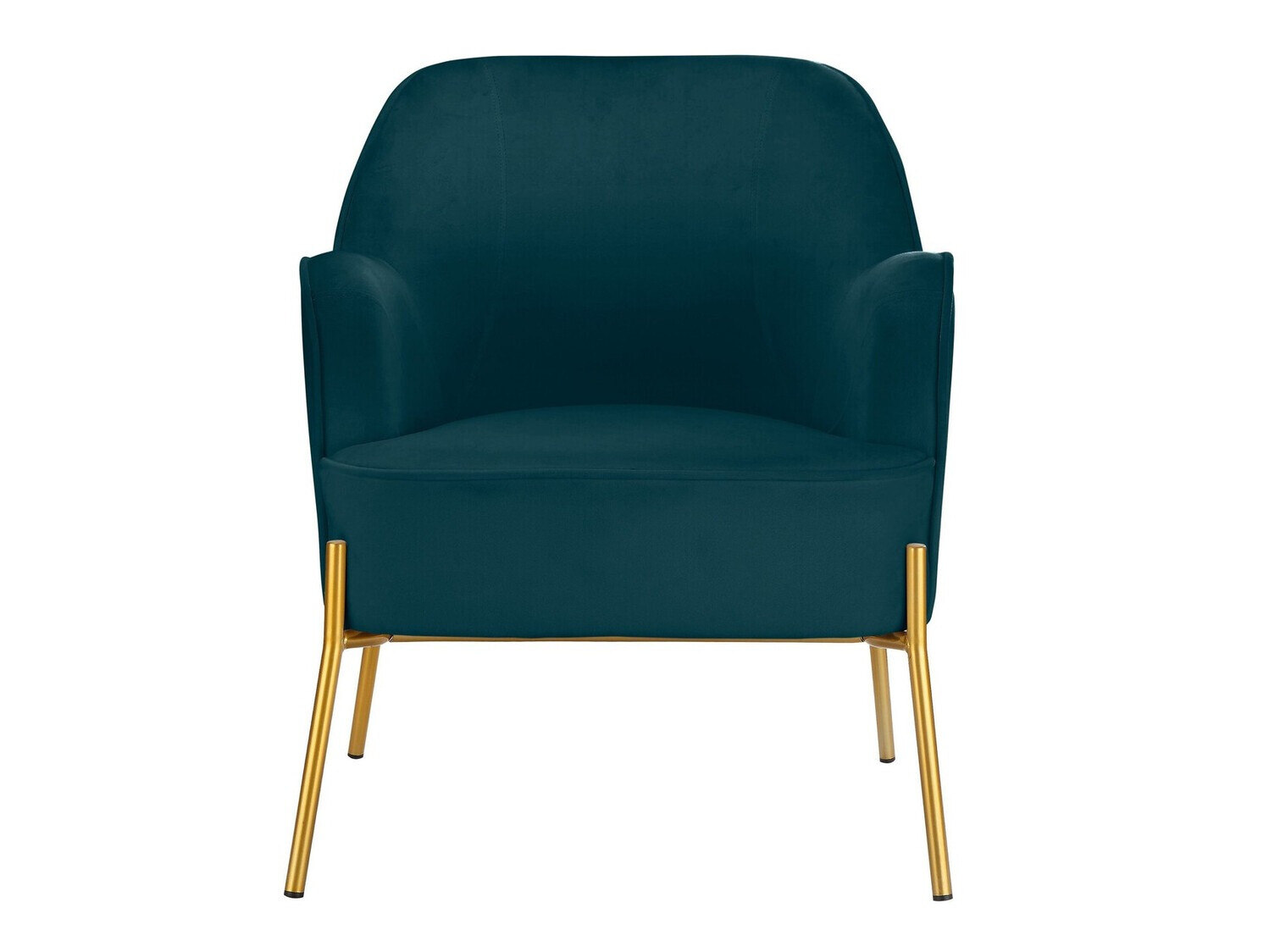 Sillón Denton 597 (Dorado + Turquesa oscuro)
