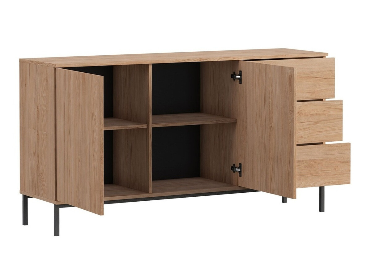 Conjunto de salón Lomsore 107 (Luminoso madera)