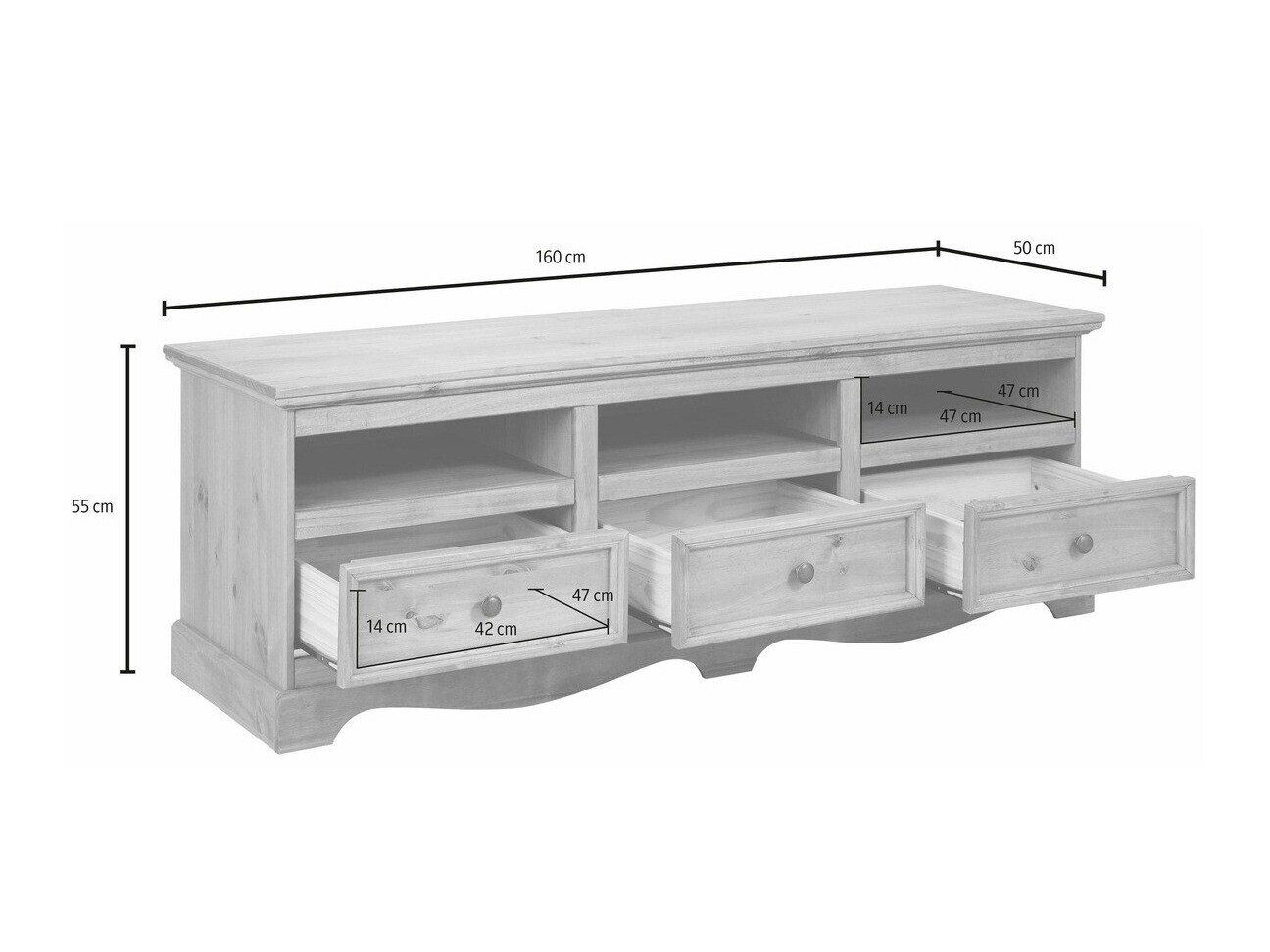 Mueble TV Fentivo 103 (Pino)